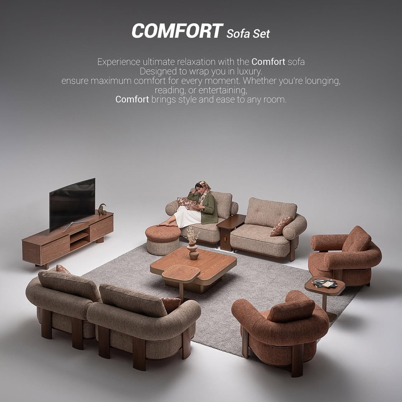 مبل 8کامفورت(شرکت هرواک)