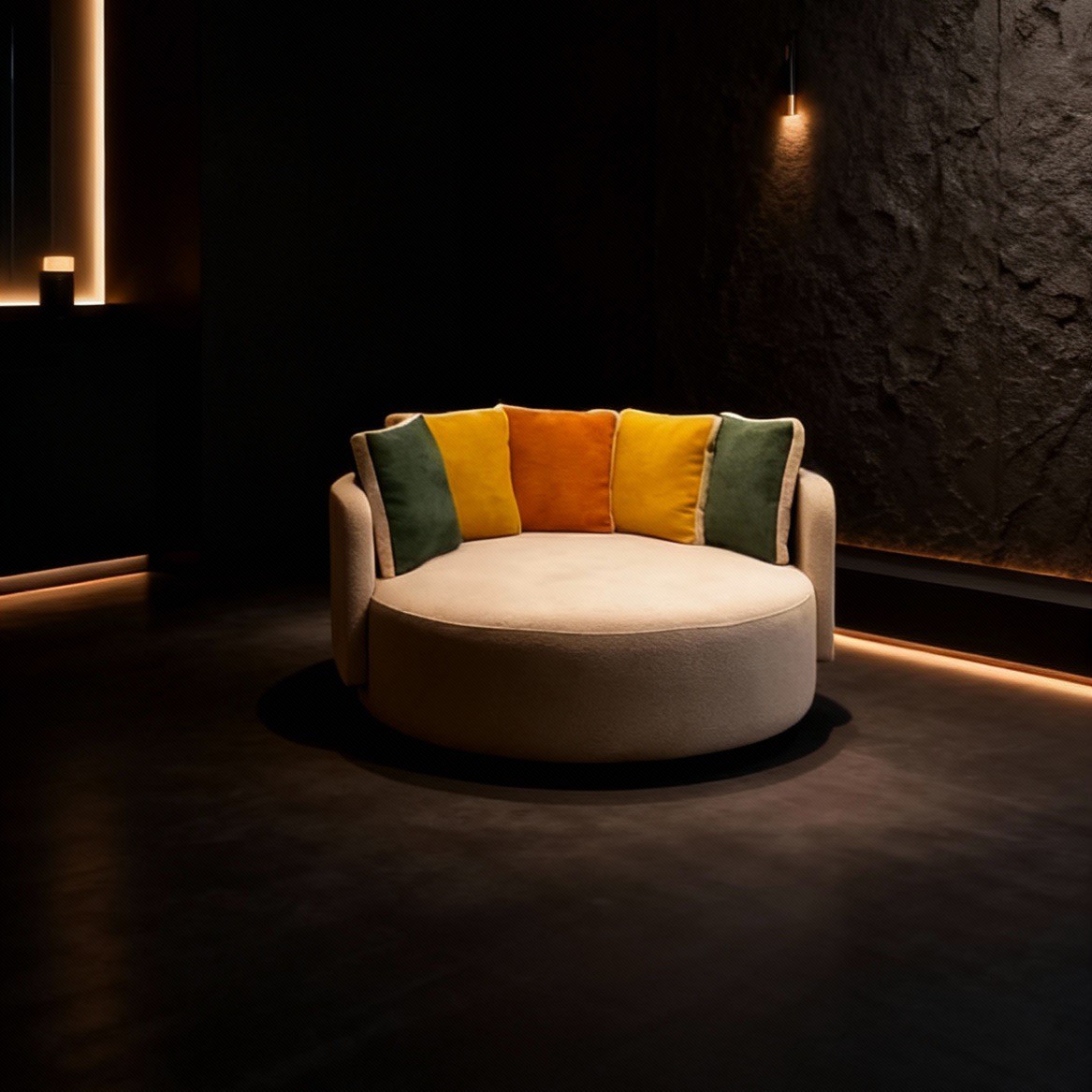 مبل گرد اوربیتا(مبلمان هرواک)