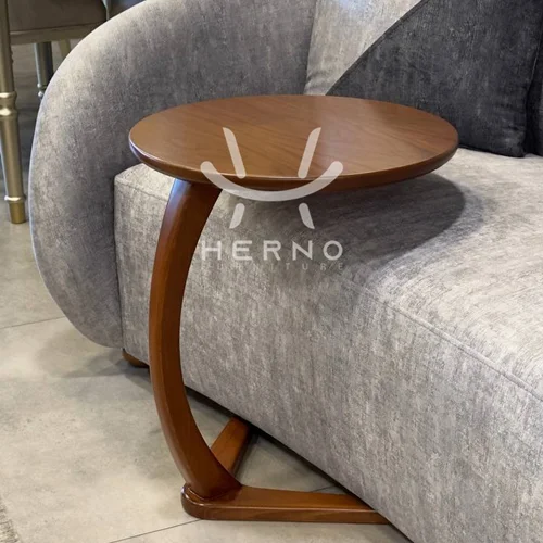 میز عسلی لوتو کد114 (شرکت هرواک)-گردویی